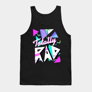 Totally Rad White Pink Tiger Stripe Party Favorite Tank Top